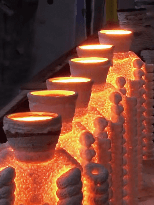 Lost wax casting