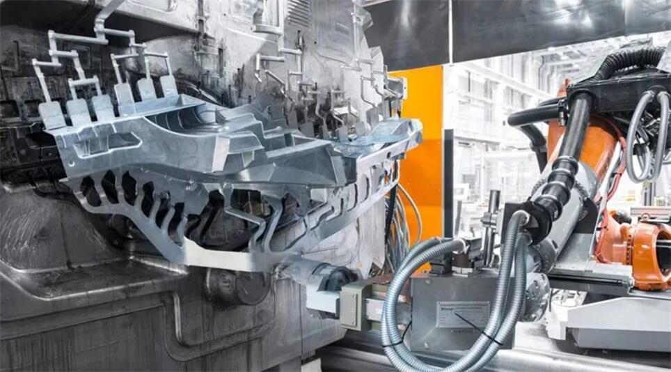 Zinc die casting