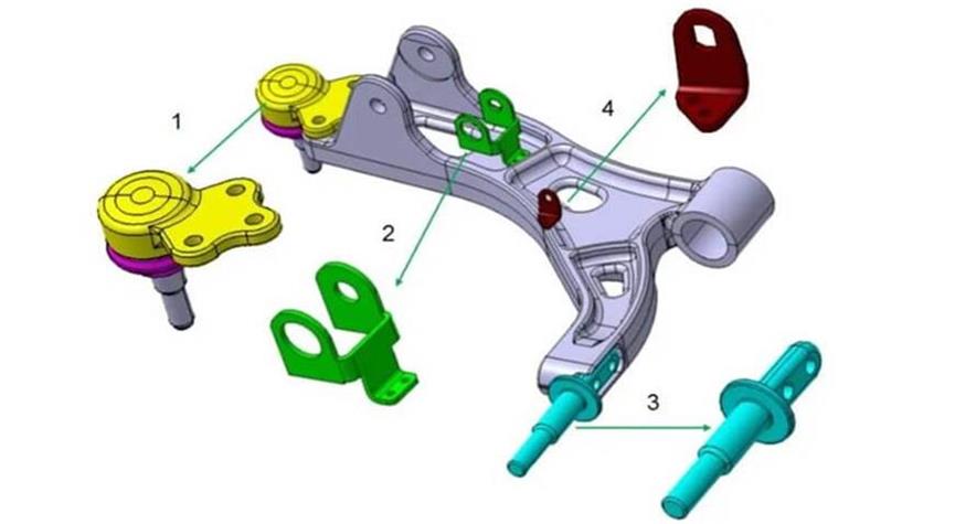 asm al-si alloys casts by die casting