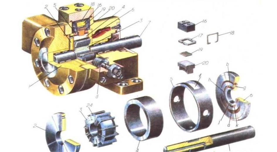 hydraulic precision machined parts